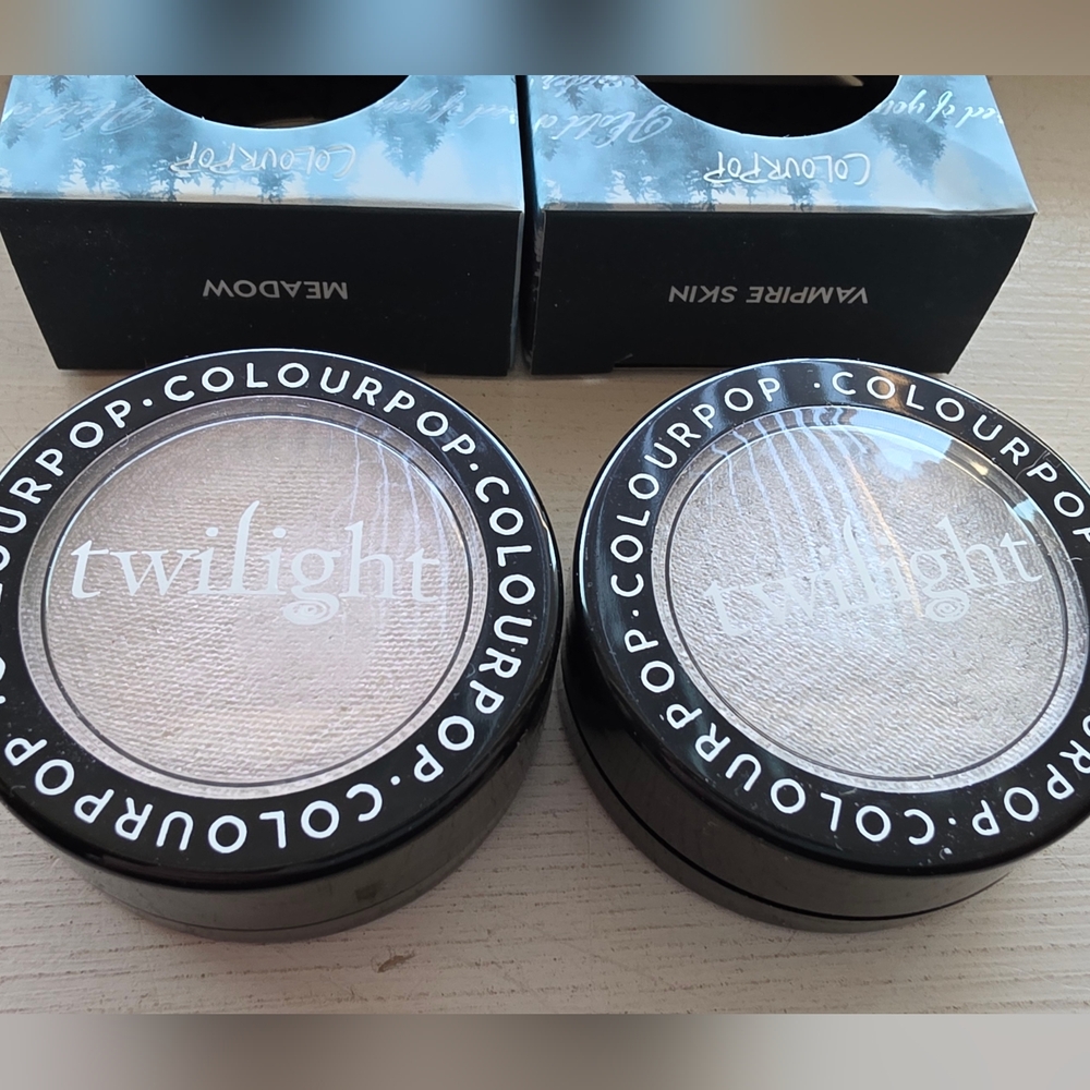 Two Colourpop Twilight Super Shock Highlighters